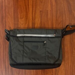 Tumi Black Messenger Bag